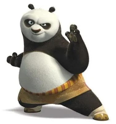 Oso panda animado - Imagui