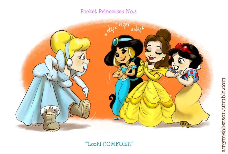 Pocket Princesses [Cute and Hilarious Comics featuring Disney's ...