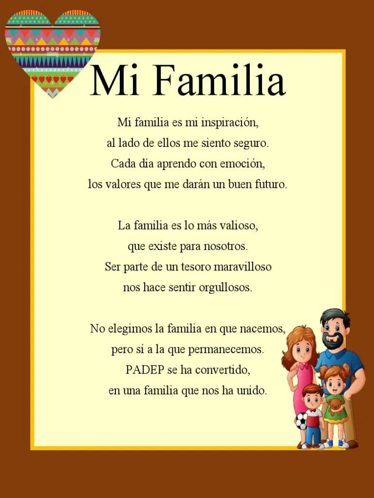 Poema A La Familia | PDF