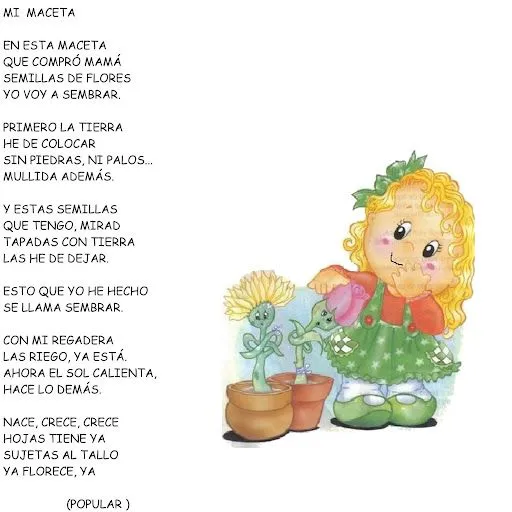 Poemas para niños de primaria con imagenes - Imagui