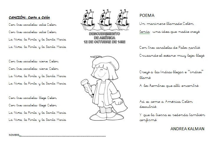 Poesia para niños de la familia - Imagui
