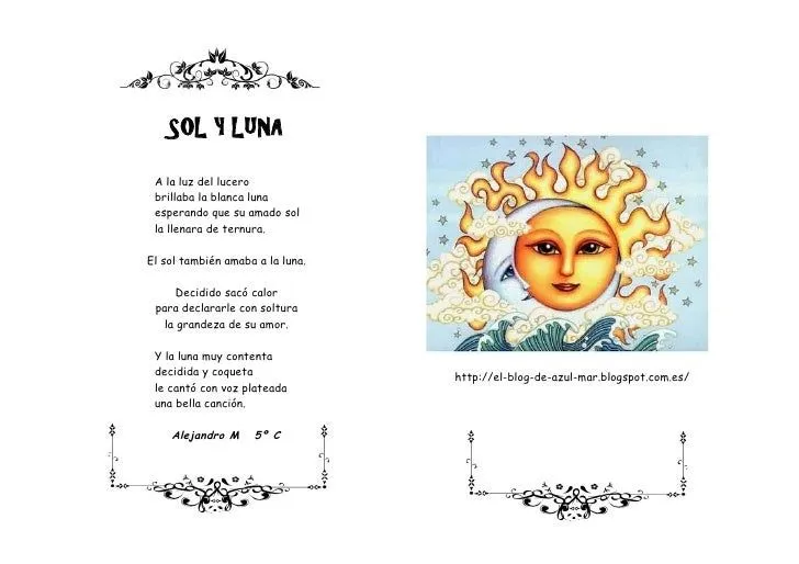 Poesia sobre el sol - Imagui