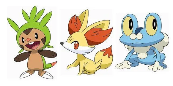 Pokémon X/Y muestra la evolución de sus criaturas iniciales