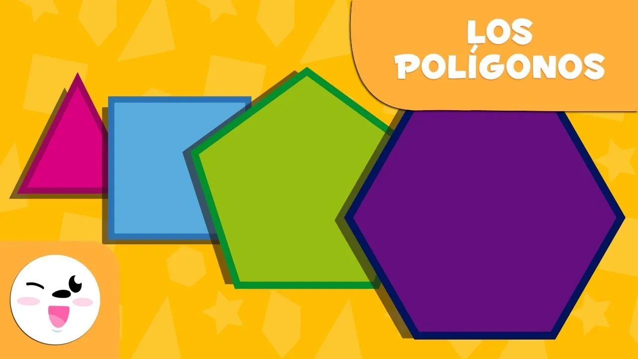 Los Polígonos - Geometría para niños - YouTube