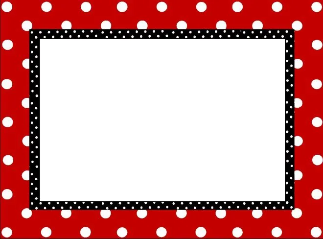 polka dot border | Mickey Mouse | Pinterest | Polka Dots ...