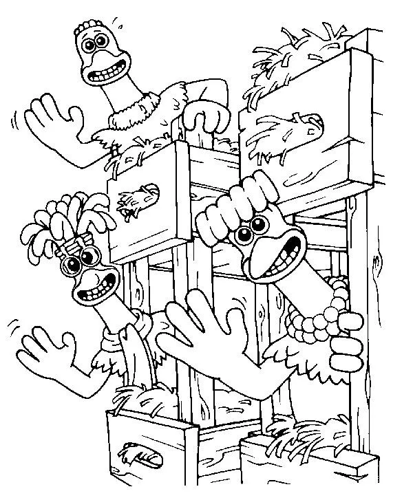 Pollitos en caricatura - Imagui