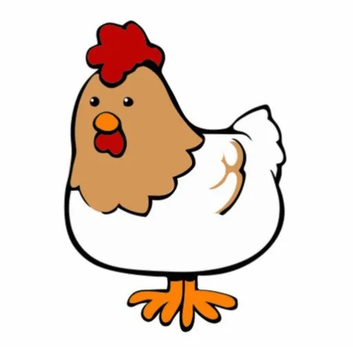 Dibujo de un pollo - Imagui