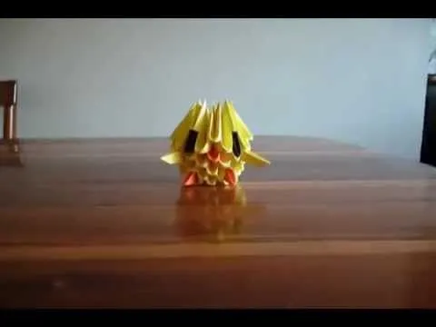 Pollo Origami 3D - YouTube