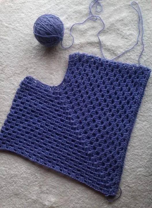 Patrones de ponchos a crochet de niña - Imagui Patrones de ponchos a crochet de niña - Imagui
