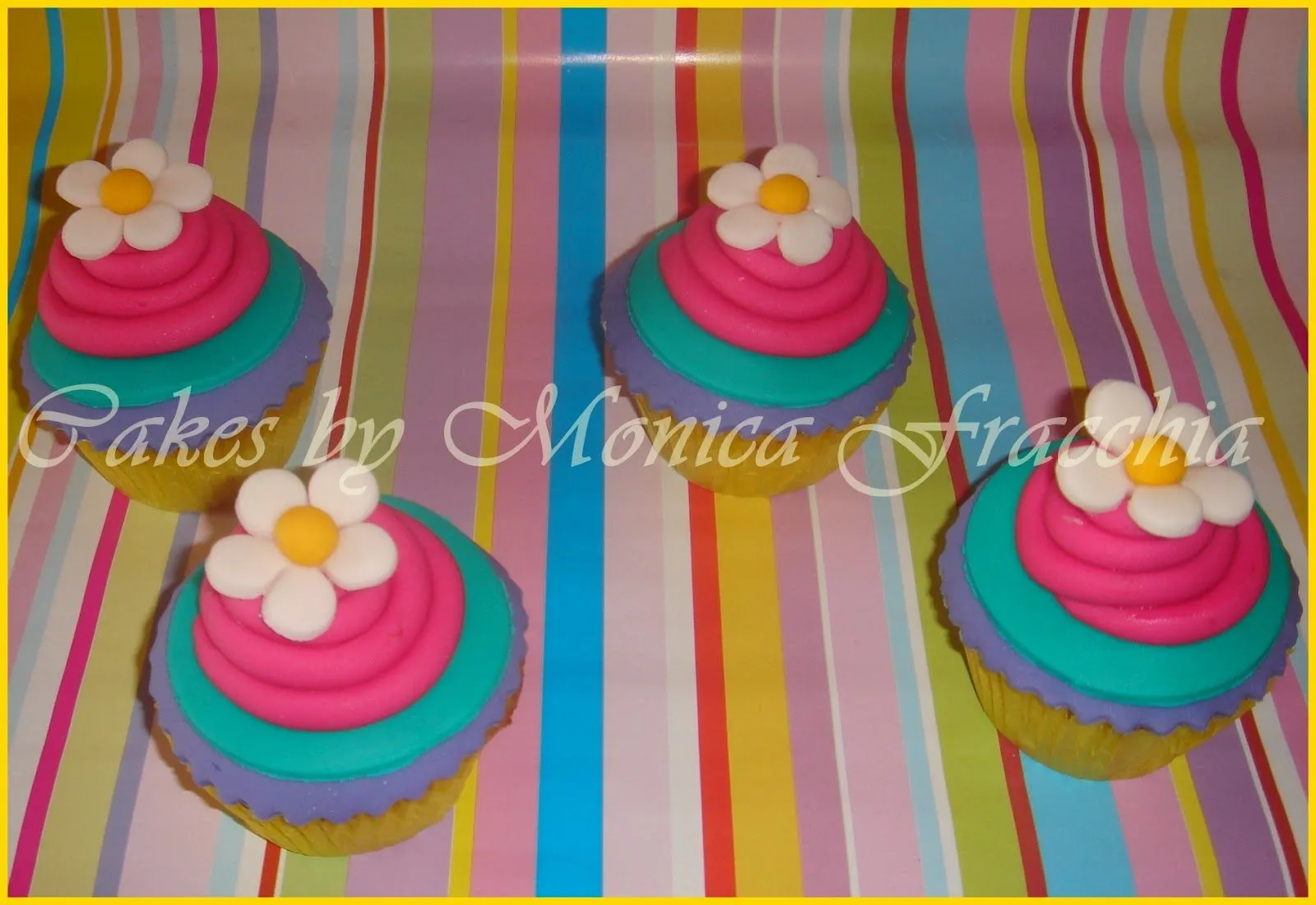 PONQUESITOS DECORADOS / CUP CAKES FLORES | TORTAS CAKES BY MONICA ... PONQUESITOS DECORADOS / CUP CAKES FLORES | TORTAS CAKES BY MONICA ...