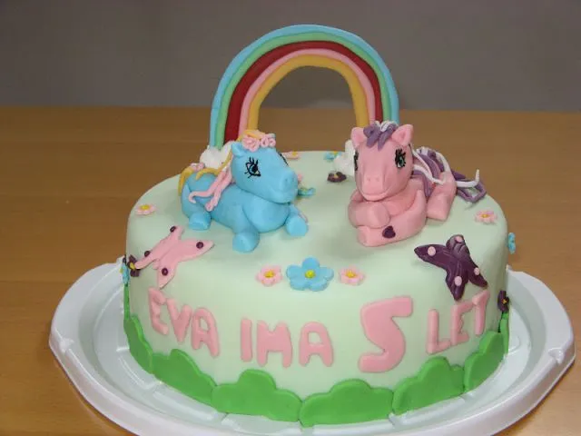 Tortas infantiles pequeño pony - Imagui
