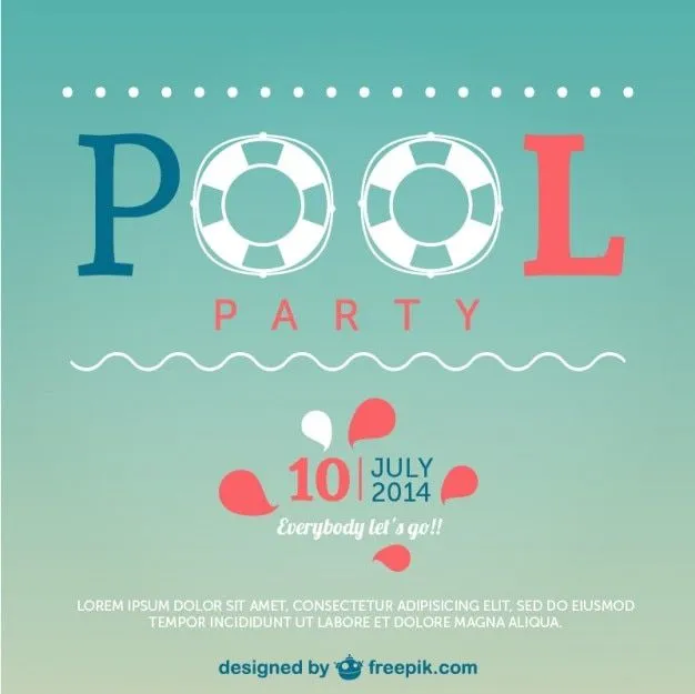 Pool Party | Fotos y Vectores gratis