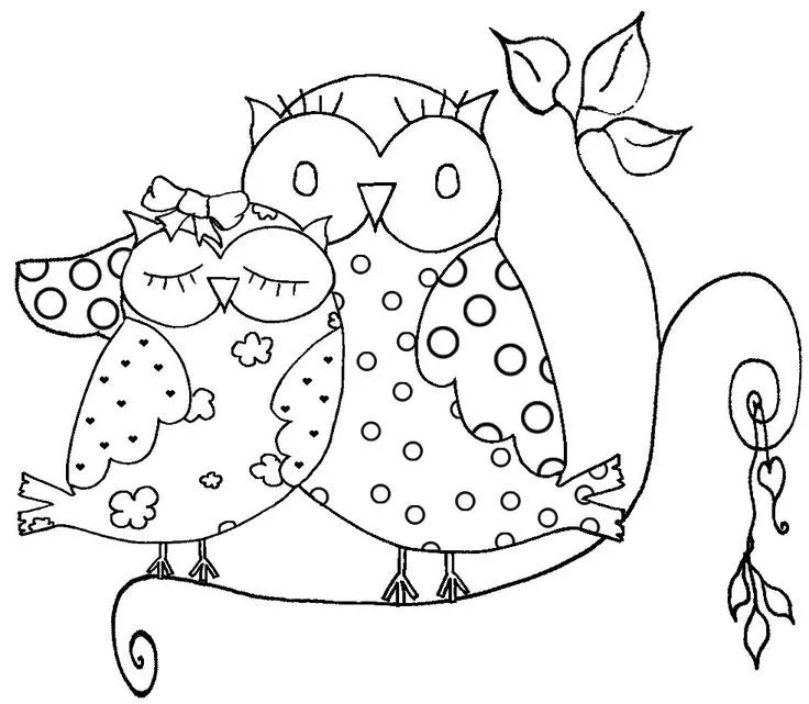 Pop "N" Stick: Free Owl Image | Väritys | Pinterest | Páginas Para ...
