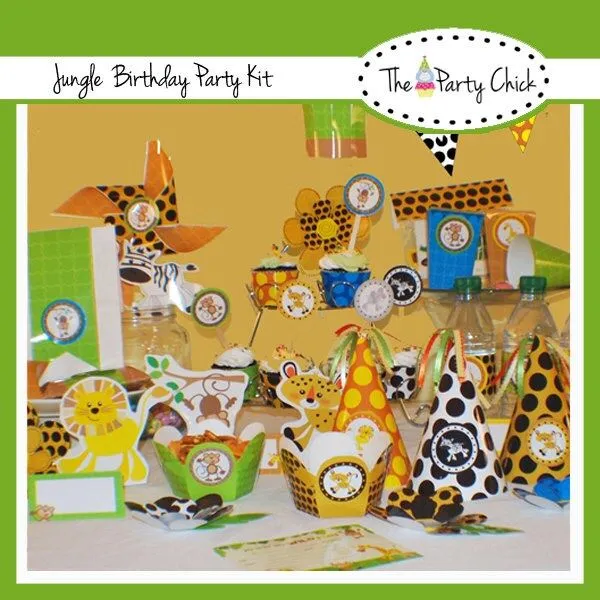 Popular items for jungle party kit on Etsy