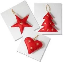 Un Poquito de Todo: mas adornos navidad fieltro (moldes) Un Poquito de Todo: mas adornos navidad fieltro (moldes)