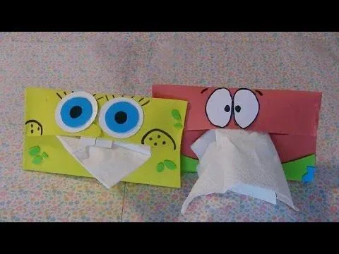 Porta Kleenex de Sponge Bob y Patricio #spogebobmovie - YouTube