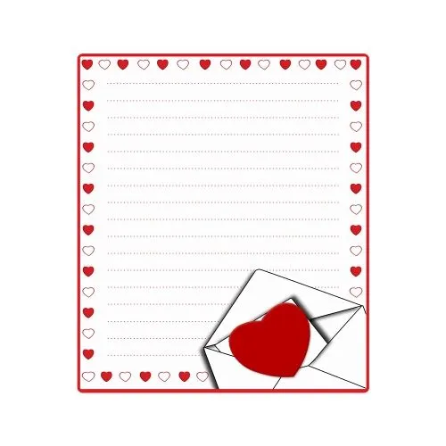 Porta - Recados Carta de Amor | Margenes de corazones, Libreta de apuntes, Hojas decoradas de amor Porta - Recados Carta de Amor | Margenes de corazones, Libreta de apuntes, Hojas decoradas de amor