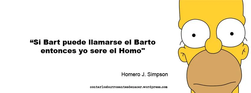 Frases con Homero Simpson para portadas de FaceBook - Imagui