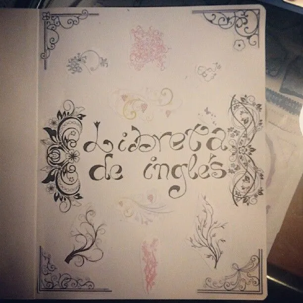 Ya tengo portada para la libreta de inglès ^^ os gusta? | Flickr ... Ya tengo portada para la libreta de inglès ^^ os gusta? | Flickr ...