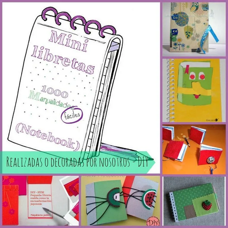 portada para libretas | Aprender manualidades es facilisimo. portada para libretas | Aprender manualidades es facilisimo.
