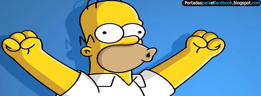 Portadas de los Simpsons para facebook - Portadas para facebook