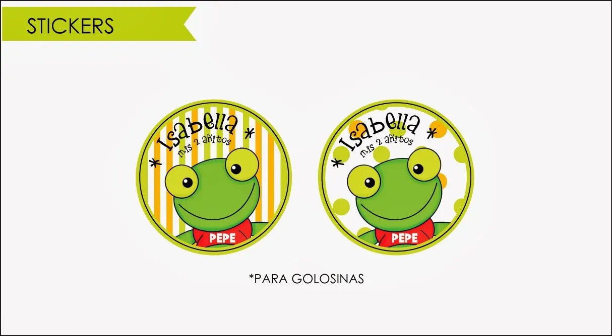 mi portafolio design: CUMPLE ISABELLA ! TEMATICA SAPO PEPE mi portafolio design: CUMPLE ISABELLA ! TEMATICA SAPO PEPE