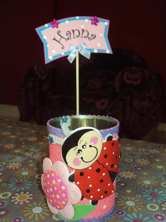 portalapiceros | latas decoradas,souvenirs para niños de jardín ...