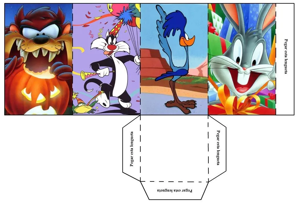 Portalápices de los Looney Tunes