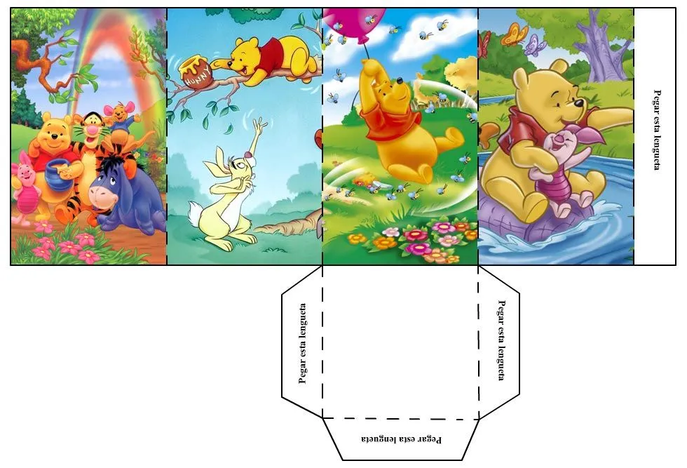 Manualidades para niños – Portalapices Winnie The Pooh
