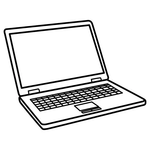 Dibujos de computadoras portatiles para colorear - Imagui
