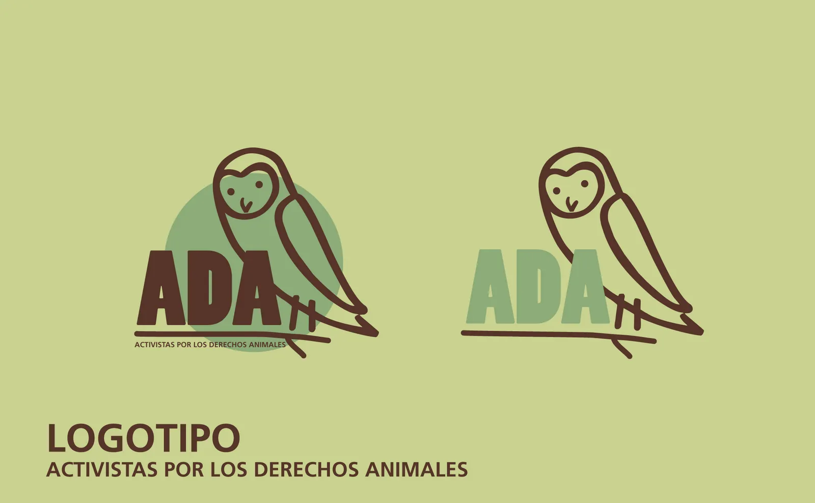  ... portfolio: Activistas por los derechos animales - Logo y papelería