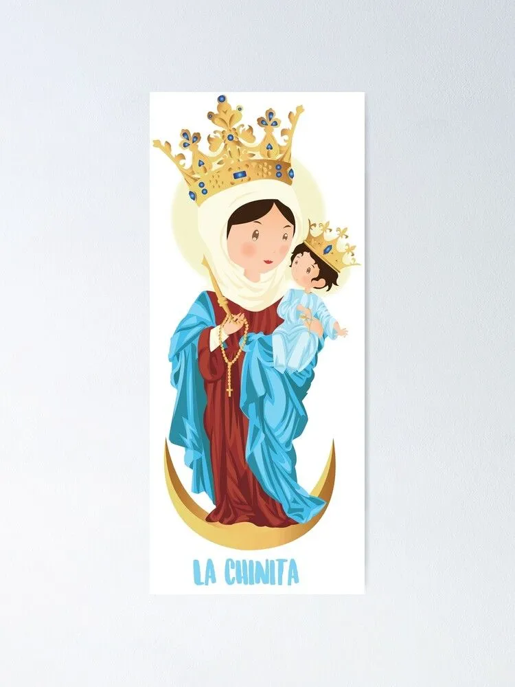 Póster for Sale con la obra «Virgen de Chiquinquirá (La Chinita)» de  AlMAO2O | Redbubble