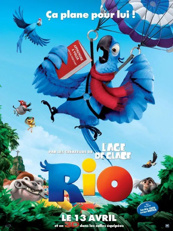 Pósters Internacionales: Río | Cinembrollos Pósters Internacionales: Río | Cinembrollos
