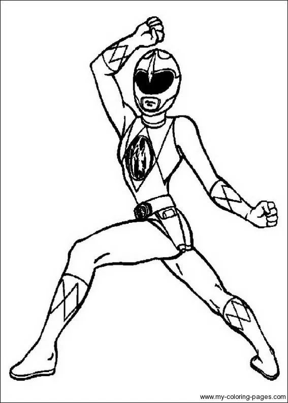 power rangers coloring pages | ... News on Mighty Morphin Power ...
