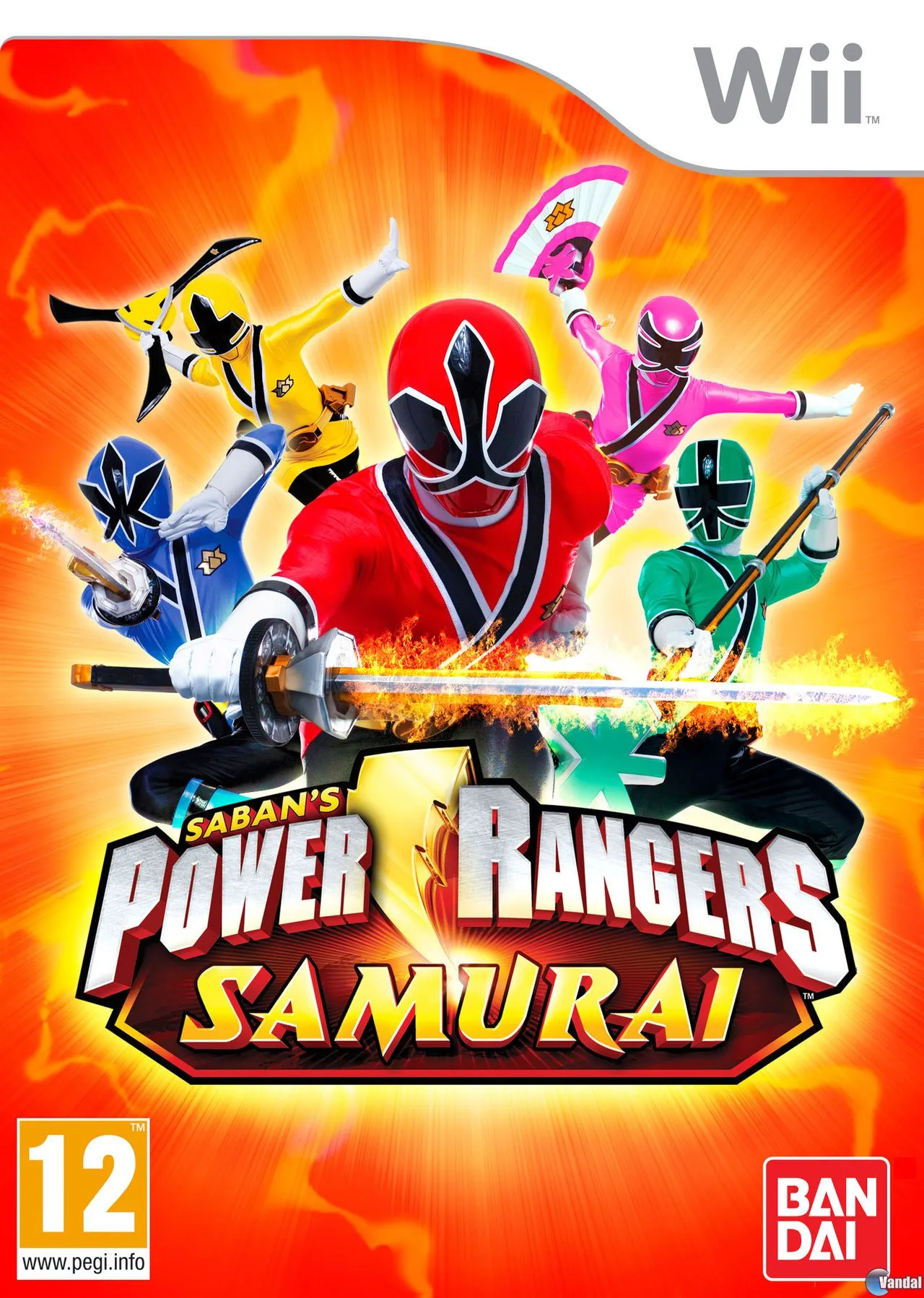 Power Rangers Samurai - Juego Wii de Power Rangers Samurai Power Rangers Samurai - Juego Wii de Power Rangers Samurai