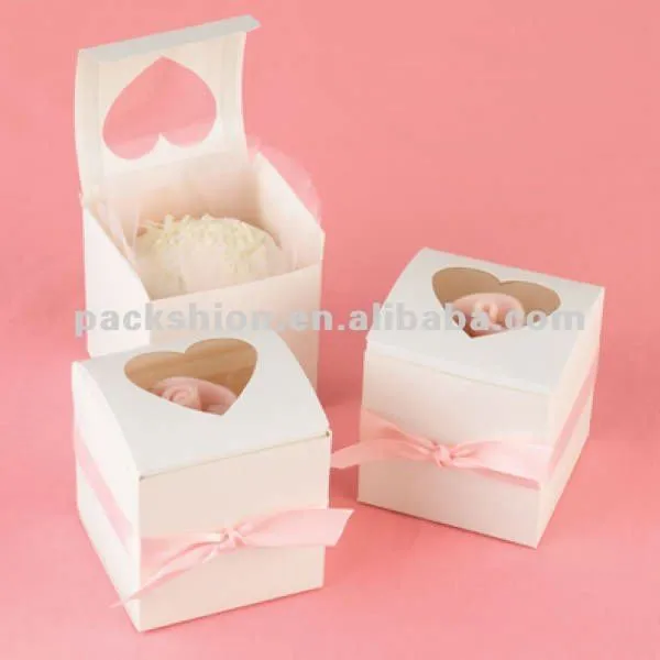 Precioso papel pequeño cajas de torta-Embalaje Cajas ...