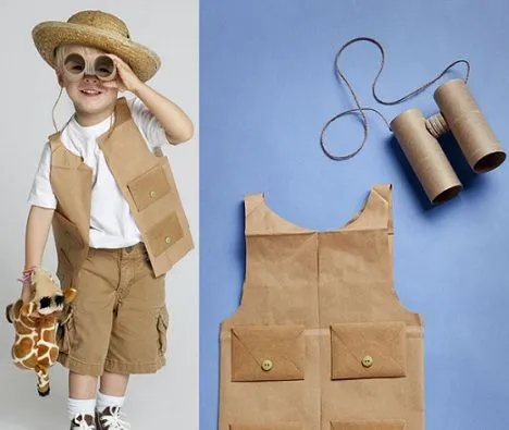 Prendas de vestir con material reciclado para niños - Imagui