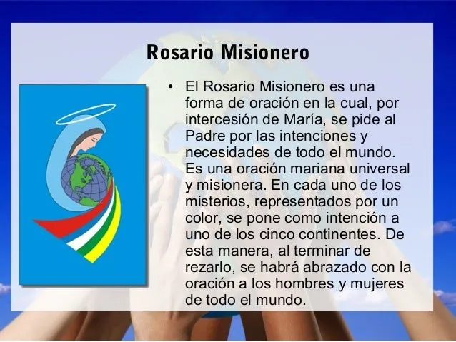 Presentacion misionera: Octubre mes de la misiones