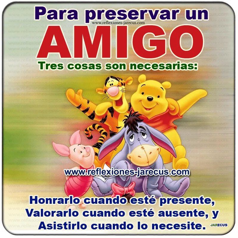 Para preservar un amigo | Reflexiones y Lecturas para Meditar Para preservar un amigo | Reflexiones y Lecturas para Meditar