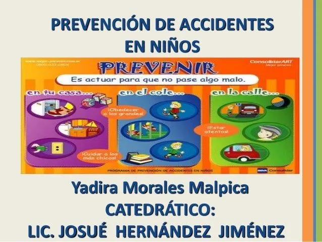 Prevención de accidentes.