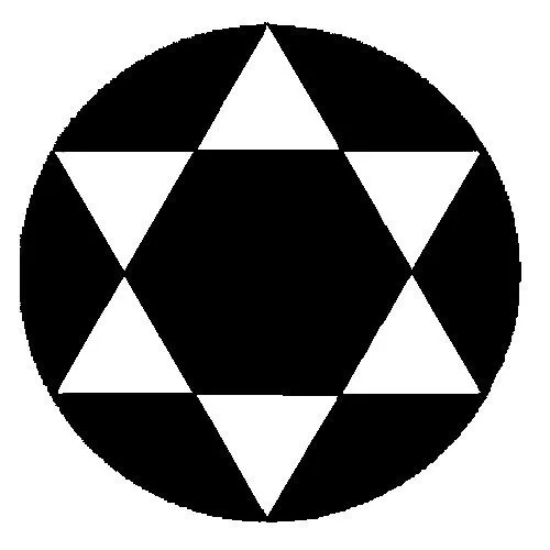 primaria al compás: Colorear una estrella de 6 puntas primaria al compás: Colorear una estrella de 6 puntas