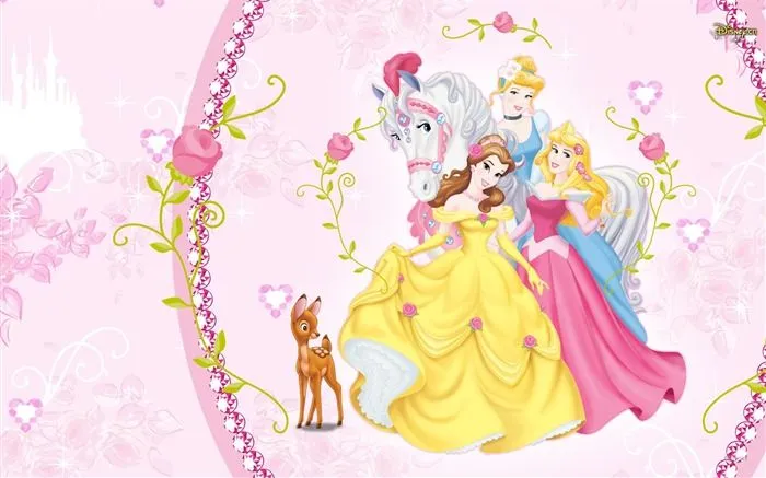 Princesa Disney de dibujos animados fondos de escritorio (3) #18 ...
