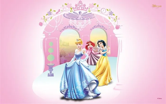 Princesa Disney de dibujos animados fondos de escritorio (3) #2 ...