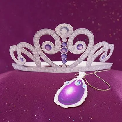 Princesa Sofía: Corona y Dije 3D para Imprimir Gratis. | Ideas y ...