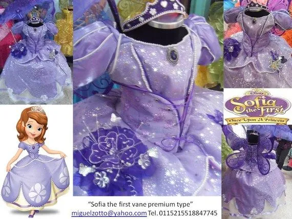 Princesa Sofia la Primera vestido lila por miguelzottoyahoocom