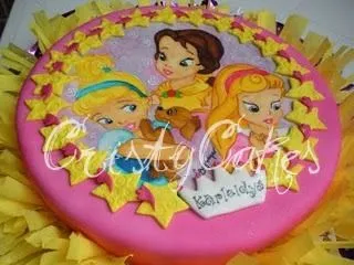 Tortas Infantiles: Princesas Disney