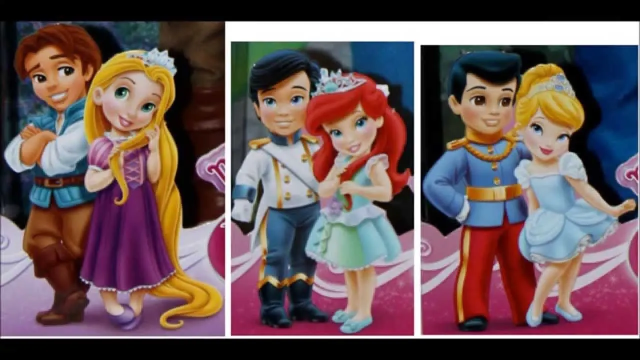 Las Princesas Disney Bebés - YouTube