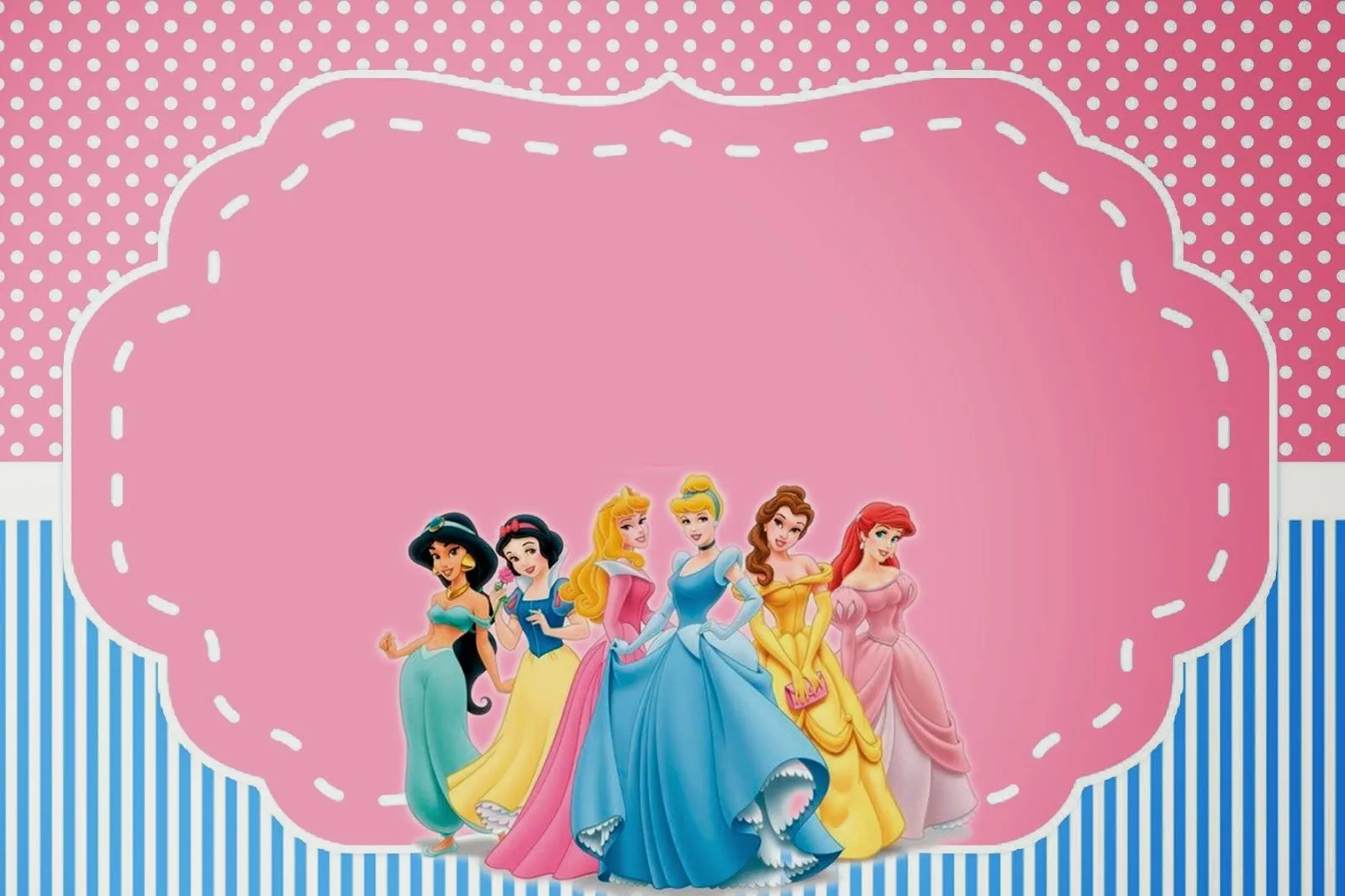 Princesas Disney: Imprimibles, Tarjetas e Invitaciones Gratis ...