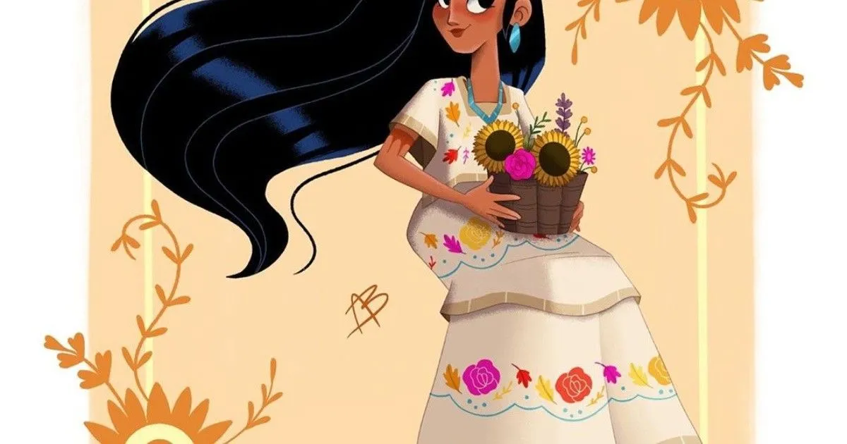 Princesas de Disney lucen trajes típicos mexicanos | Noticias de México |  EL IMPARCIAL