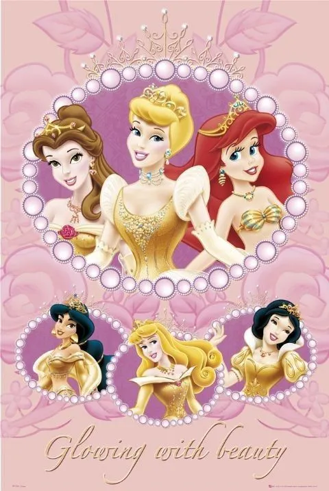 Princesas de Disney con movimiento y brillo - Imagui